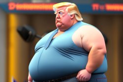 Trump is 6'3" and 215 pounds? Meme Template