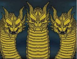 King Ghidorah Meme Template