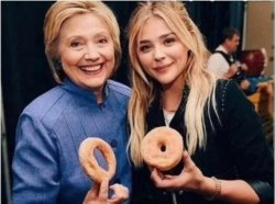 Hillary donut Meme Template