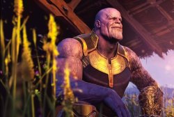Thanos finally rest Meme Template