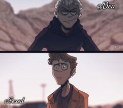 Dea & Foxed Aliens Temp Meme Template