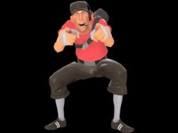 Scout flashbomb Meme Template