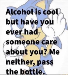 Alcohol is cool Meme Template