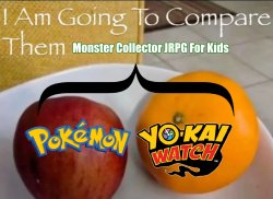 Pokemon Yo-Kai Watch Meme Template