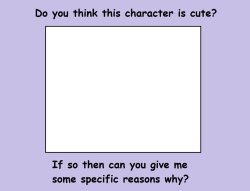 Do You Think This Character is Cute Meme Template