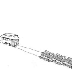 Trolley Meme Template