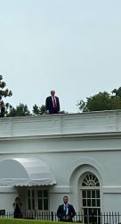 Trump roof Meme Template