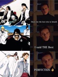 bleach trio Meme Template