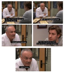 i thought you were gay Meme Template