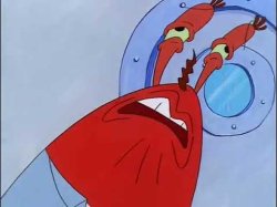 Mr krabs make it stop Meme Template