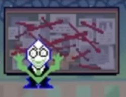Green pipins corkboard Meme Template