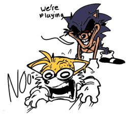 Lord X forcing Tails to play games Meme Template
