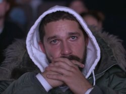 shia labeouf Cry Meme Template