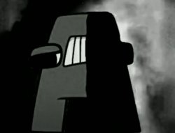 A from Alphabet Lore becoming Uncanny Phase 3 Meme Template