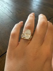 Wedding Ring on Woman's Finger Meme Template