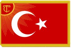 Turkish war flag Meme Template