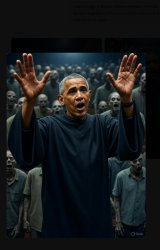 Obama Preaches to Democrats Meme Template