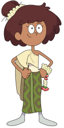 Anne Boonchuy in her Tradition Thai Outfit Meme Template