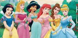 Six Disney Princesses Meme Template
