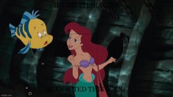 here's another little mermaid template Meme Template