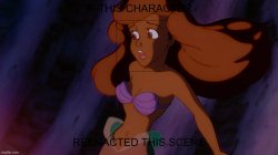 i got another little mermaid template because why not Meme Template