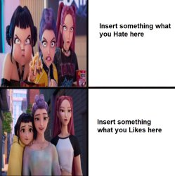 hunters hate like who Meme Template