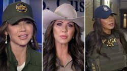Cosplay Kristi Noem ICE Barbie Puppy Killer Meme Template