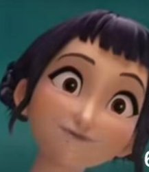 Totally innocent Zoey Meme Template