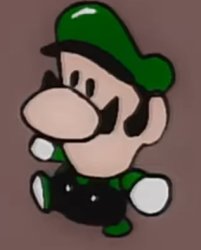 Small Luigi Meme Template