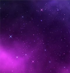 Galaxy Background Meme Template