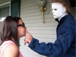 Michael Myers Shh Meme Template