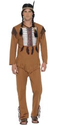 Smiffy's Native American Indian Brave Adult Costume Meme Template
