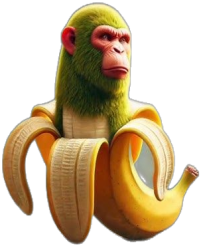 Shimpanzini Bananini Meme Template
