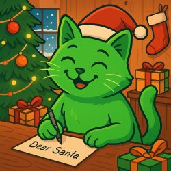 RayCat’s Christmas Letter Meme Template