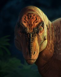 Paleo accurate Trex front facing. Meme Template