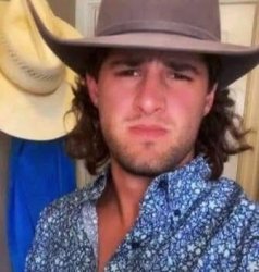 Queerbar Cowboy looking for love. Meme Template