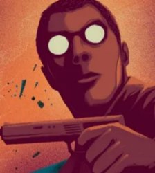 Man with gun Meme Template