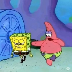 Sad spongebob and patrick Meme Template