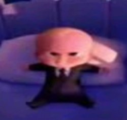 Goofy boss baby Meme Template