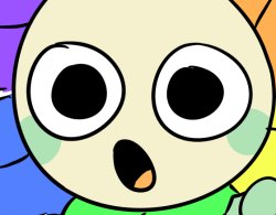 Shocked Dandy Meme Template