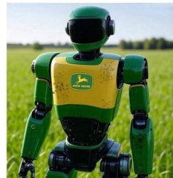 John Deere Robot Meme Template