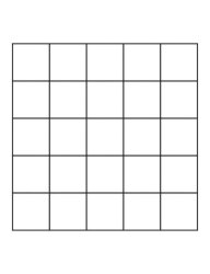 Bingo Card Meme Template