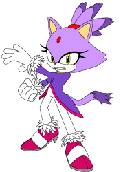 Blaze The Cat Meme Template