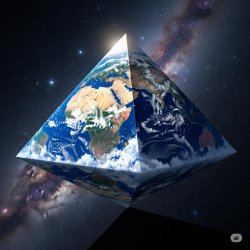 not flat earth Meme Template