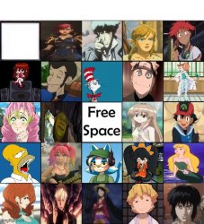 bingo 3 Meme Template