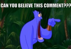 Can you believe this comment??? Meme Template