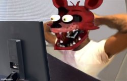 Shocked Foxy Meme Template