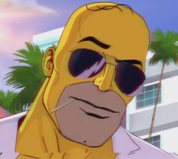 Homero guapo handsome Meme Template