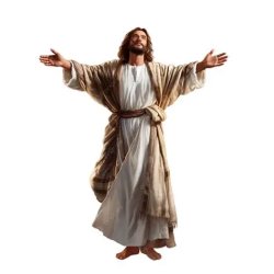 Jesus with open arms Meme Template