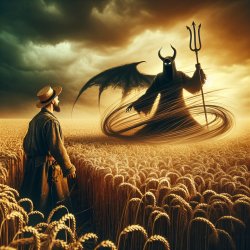 Simon, lo, Satan hath desired to sift thee, as wheat Meme Template